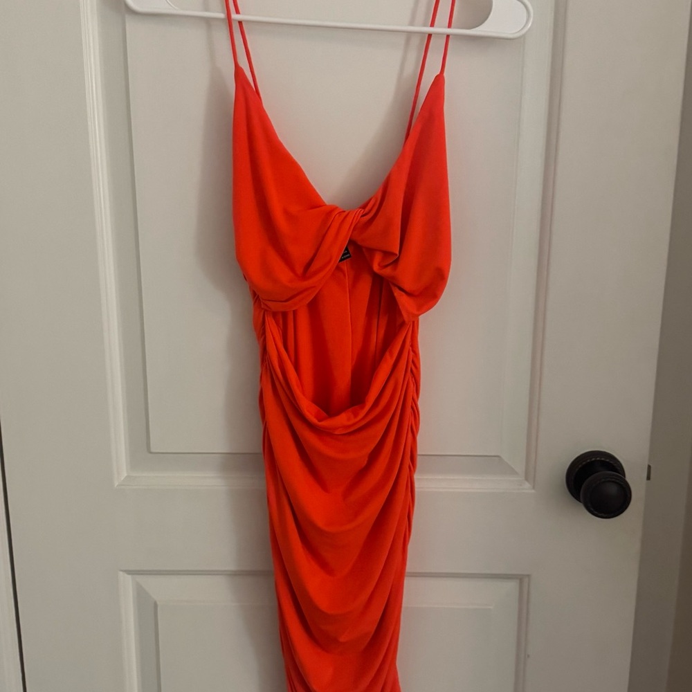Forever 21 orange mini dress